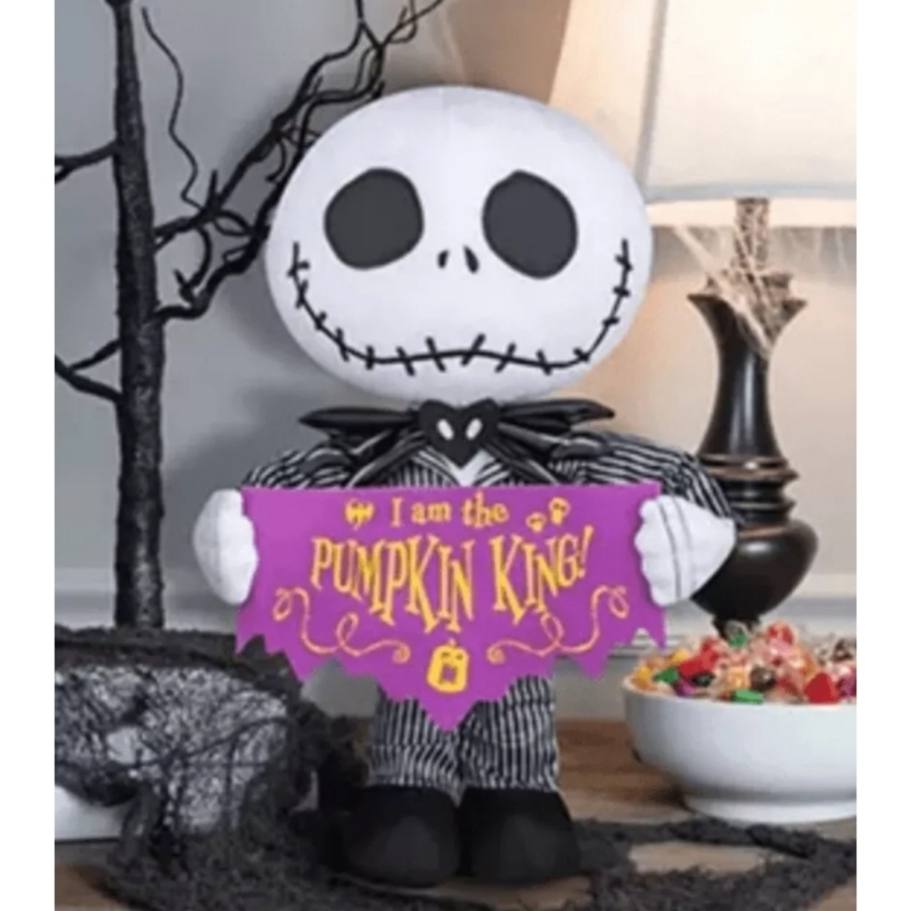 Disney The Nightmare Before Christmas Jack Skellington Halloween Greeter